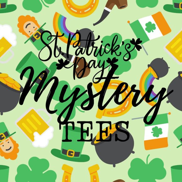 St. Patrick's Day Mystery T-Shirt Tee Comfortable NEW FUN SURPRISE IRISH - Picture 1 of 1